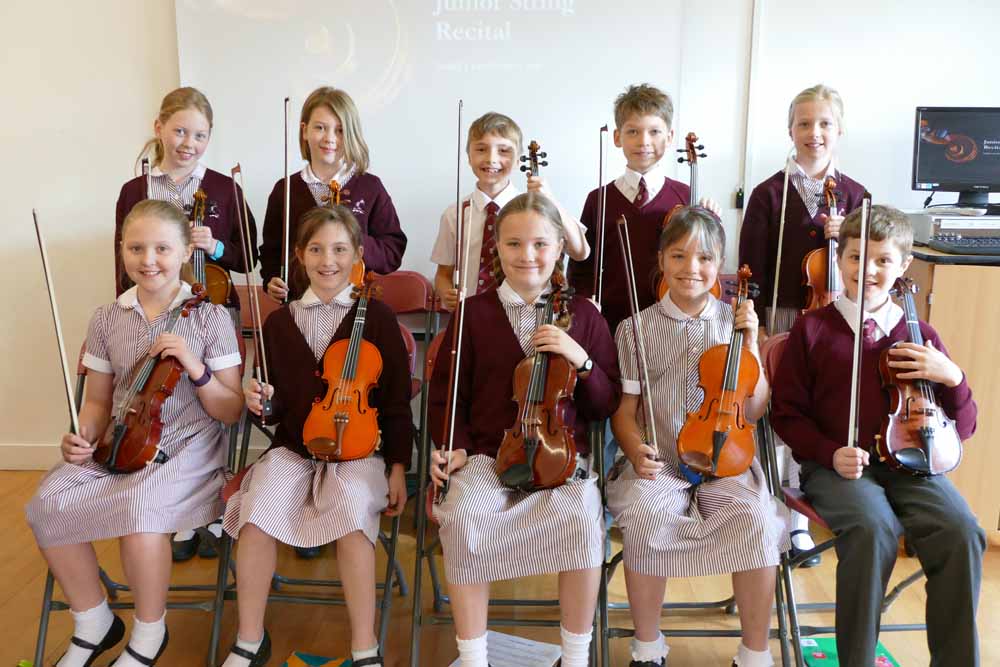 Years 3-5 Junior String Recital, Maple Hall 26th April 2016